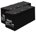 Mighty Max Battery 12V 5AH SLA Battery Replaces Honeywell HPS123 Power Supply - 6 Pack ML5-12MP660279213331324